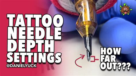 length tattoo needle depth diagram